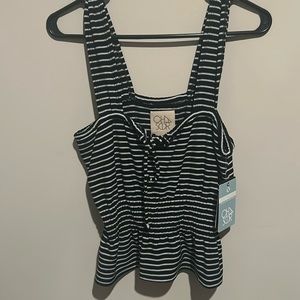 NWT Striped CHASER Tank